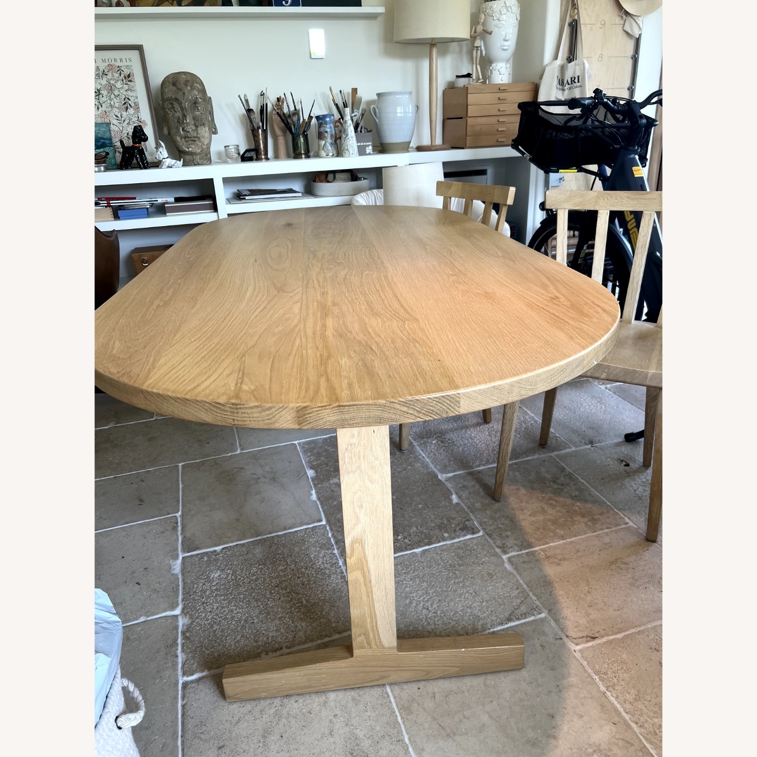 Solid White Oak Table - image-3