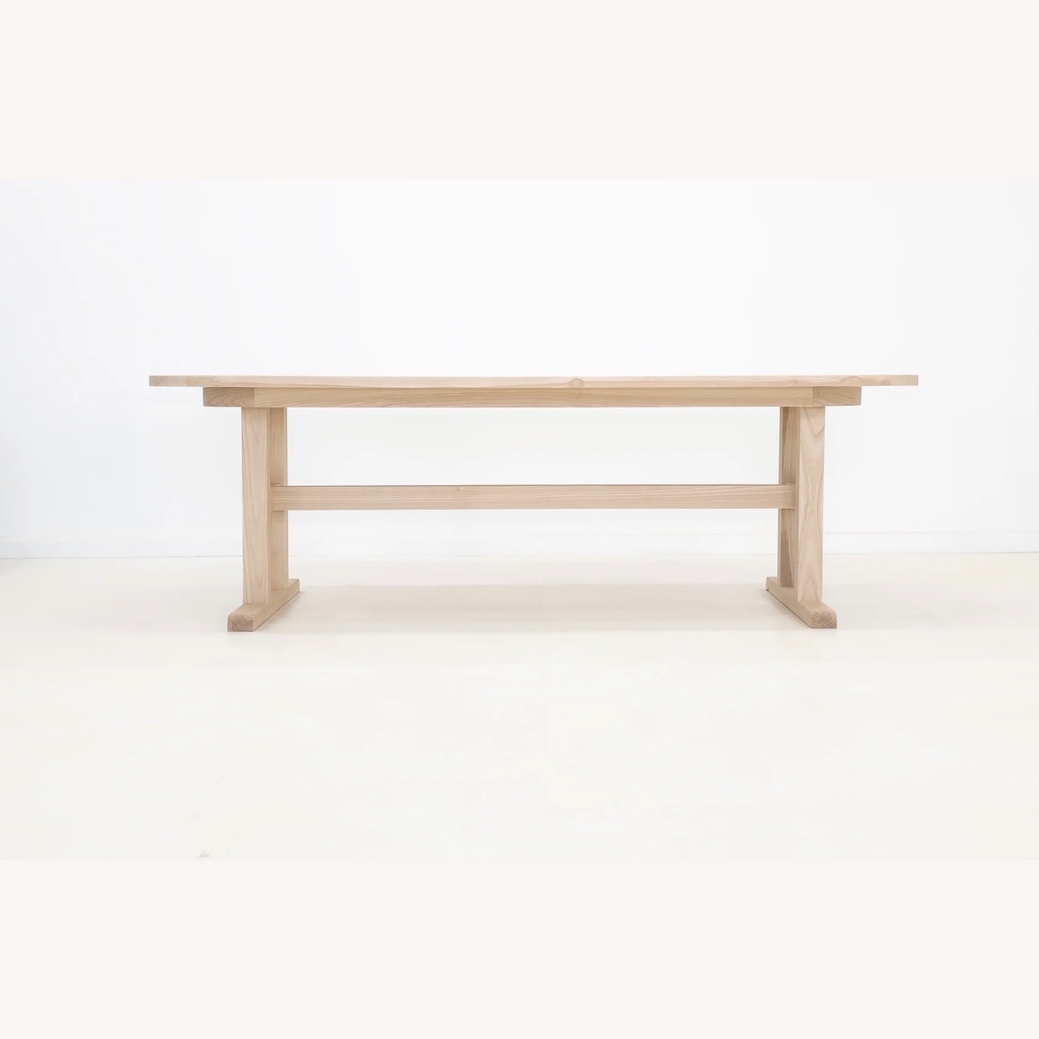 Solid White Oak Table - image-8