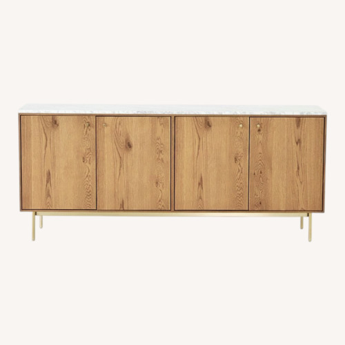 Used Four Hands Barton Light Brown Wood Sideboard for sale on AptDeco