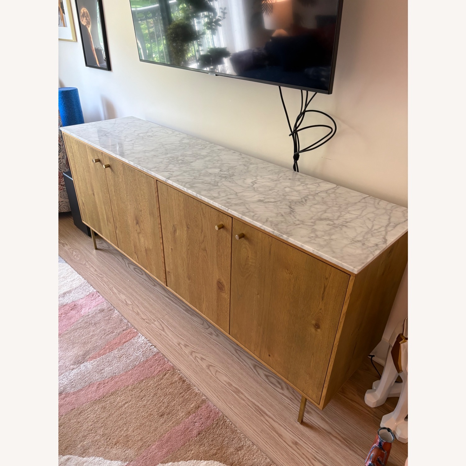 Four Hands Barton Light Brown Wood Sideboard - image-2
