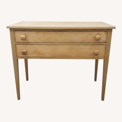 Used Antique French Antique Natural Wood Chest for sale on AptDeco