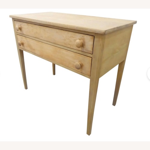 Used Antique French Antique Natural Wood Chest for sale on AptDeco