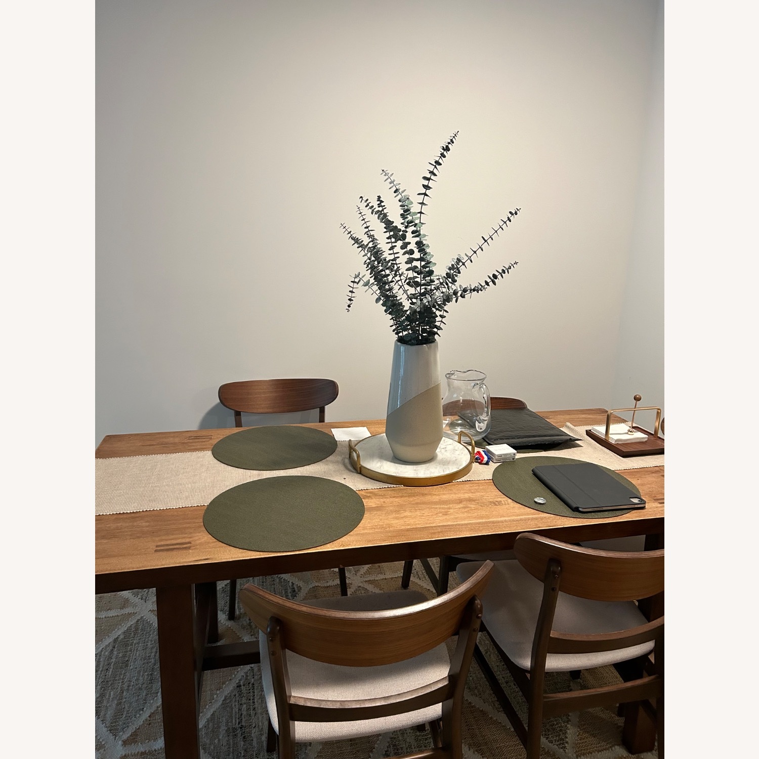 Antique Farmhouse Table (4-6) - image-3