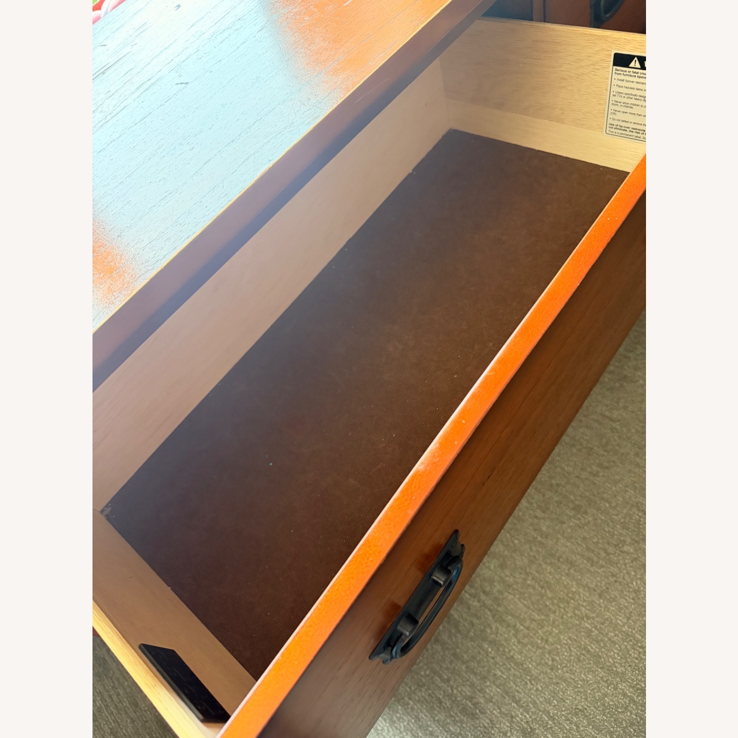 Bob's Discount Furniture Mission Oak II Dresser - image-2