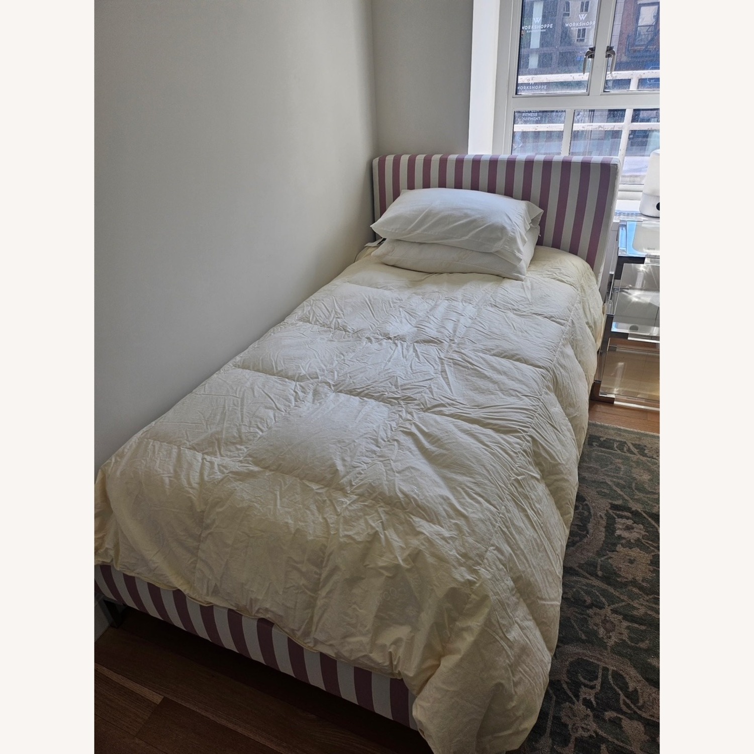 Florence Rosewood Delaney Bed Pink Full Bed - image-2