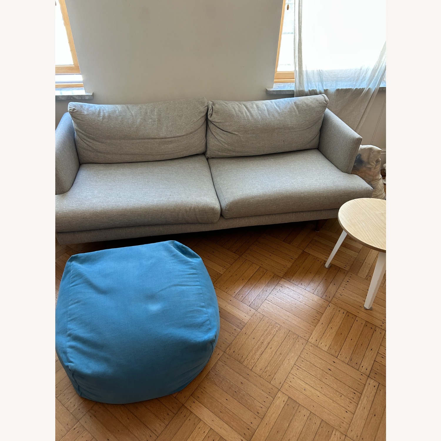 Article Burrard Light Gray Fabric 2 Seater Sofa - image-3