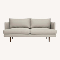 Article Burrard Light Gray Fabric 2 Seater Sofa