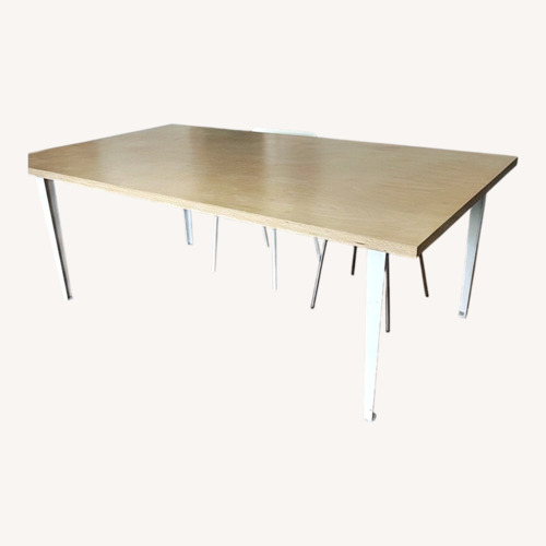 Used Taylor Made Custom Furniture Natural Dining Table for sale on AptDeco