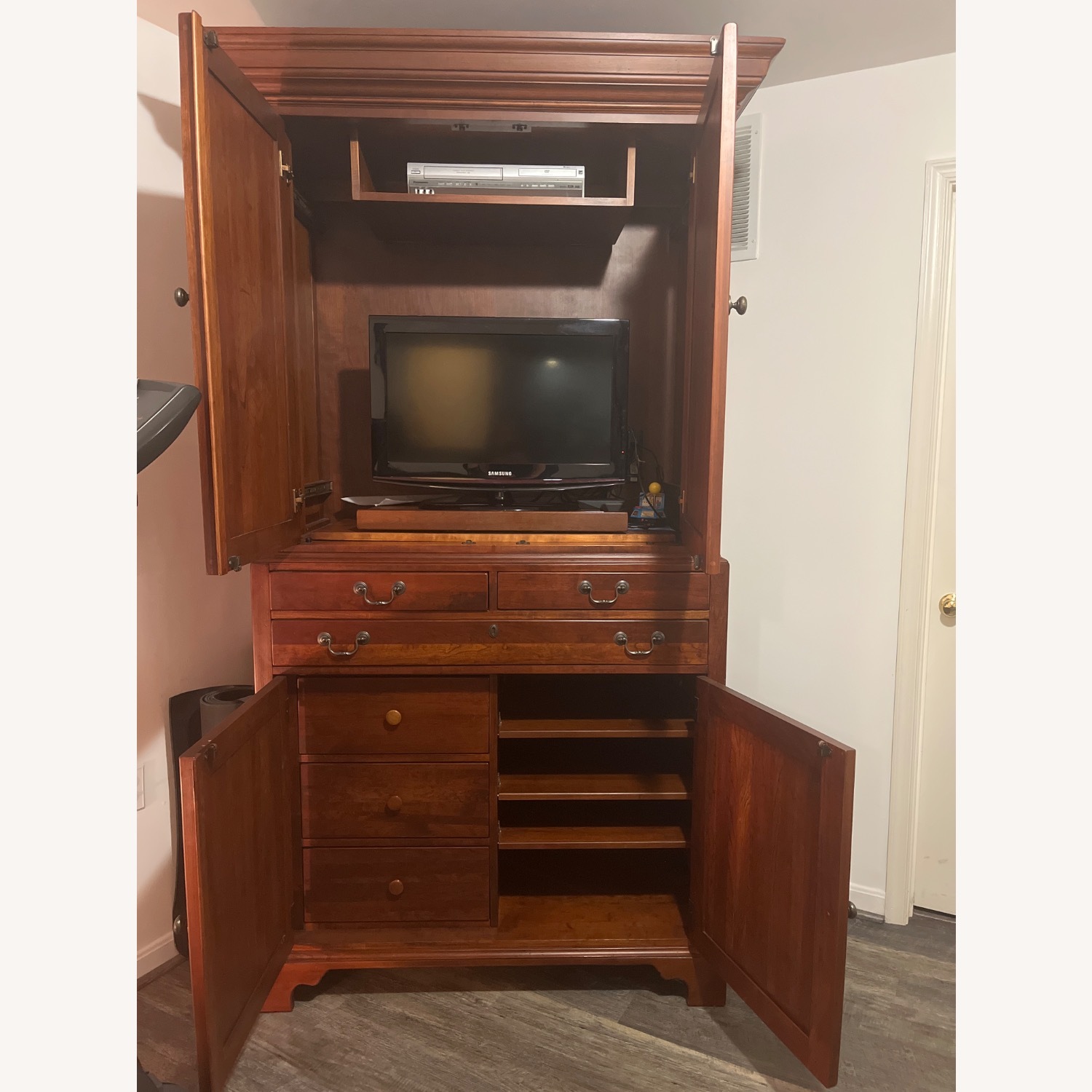 Vintage Bob Timberlake Armoire & TV Cabinet - image-2