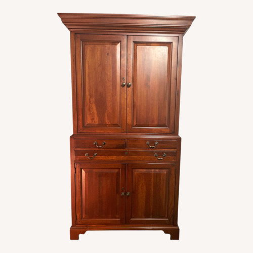 Used Vintage Bob Timberlake Armoire & TV Cabinet for sale on AptDeco