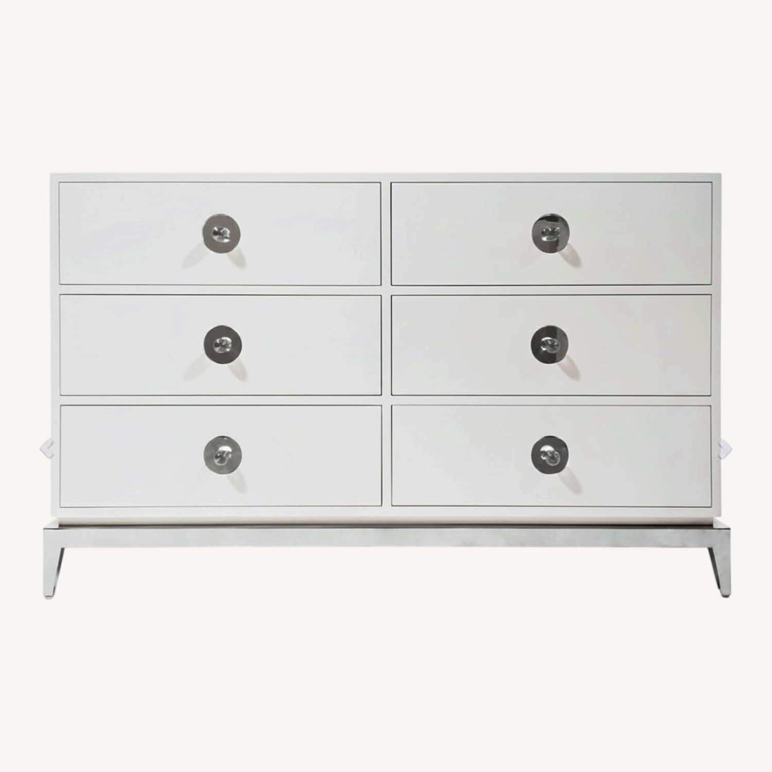 Jonathan Adler Channing White Wood Dresser - image-0