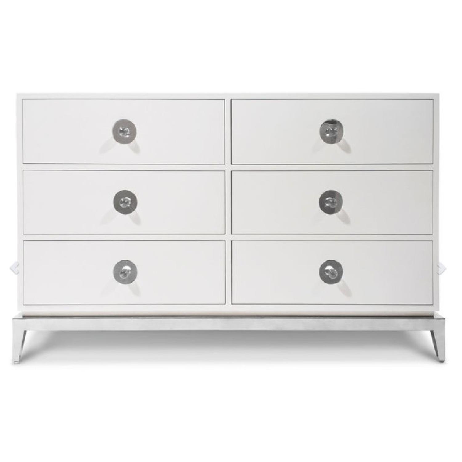 Jonathan Adler Channing White Wood Dresser - image-2