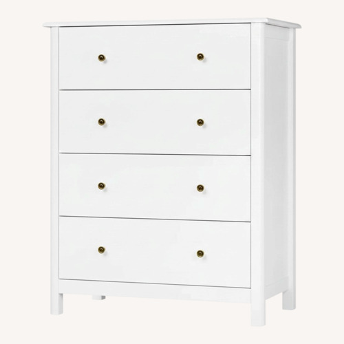 Used Wayfair Winston Porter White Wood Dresser for sale on AptDeco
