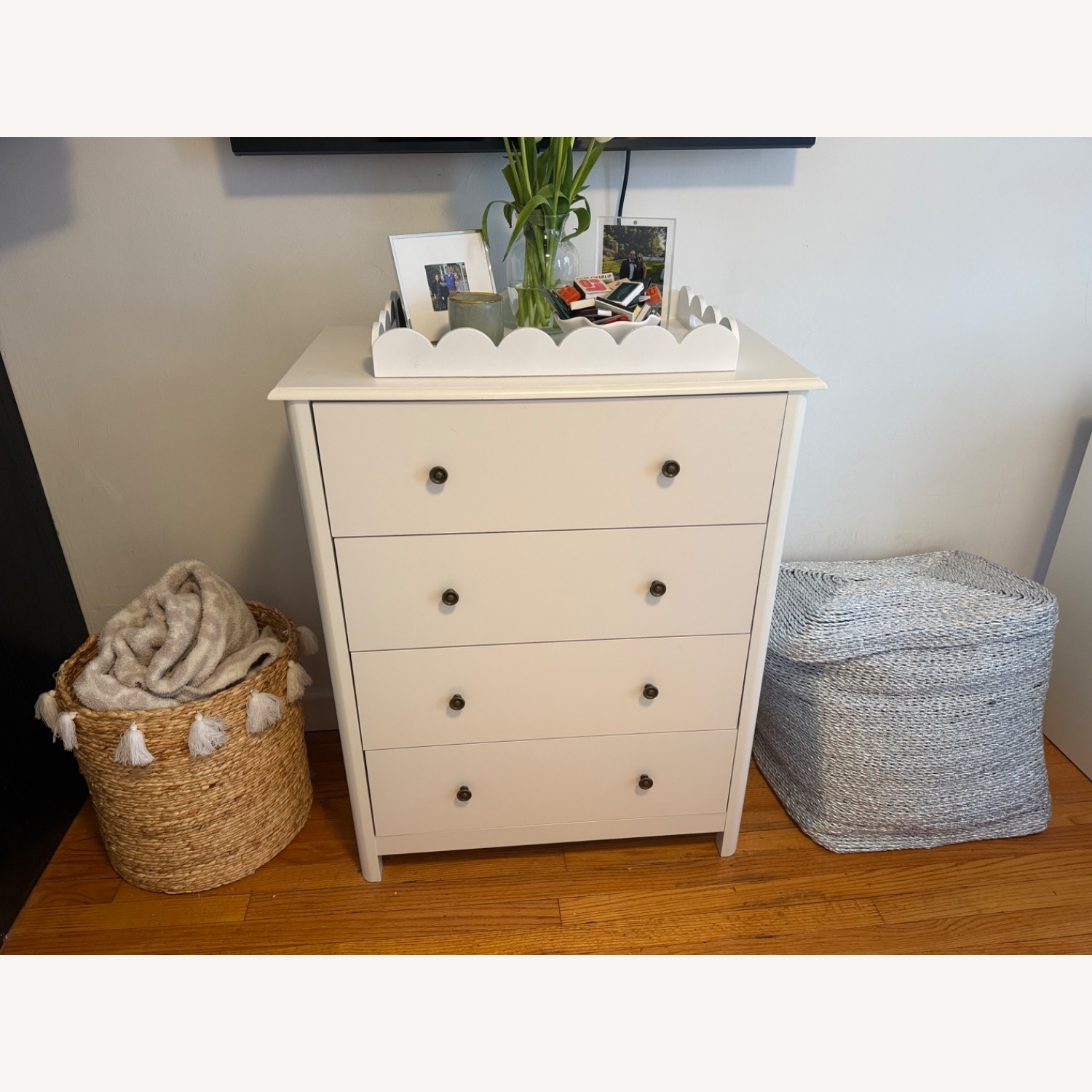 Wayfair Winston Porter White Wood Dresser - image-4