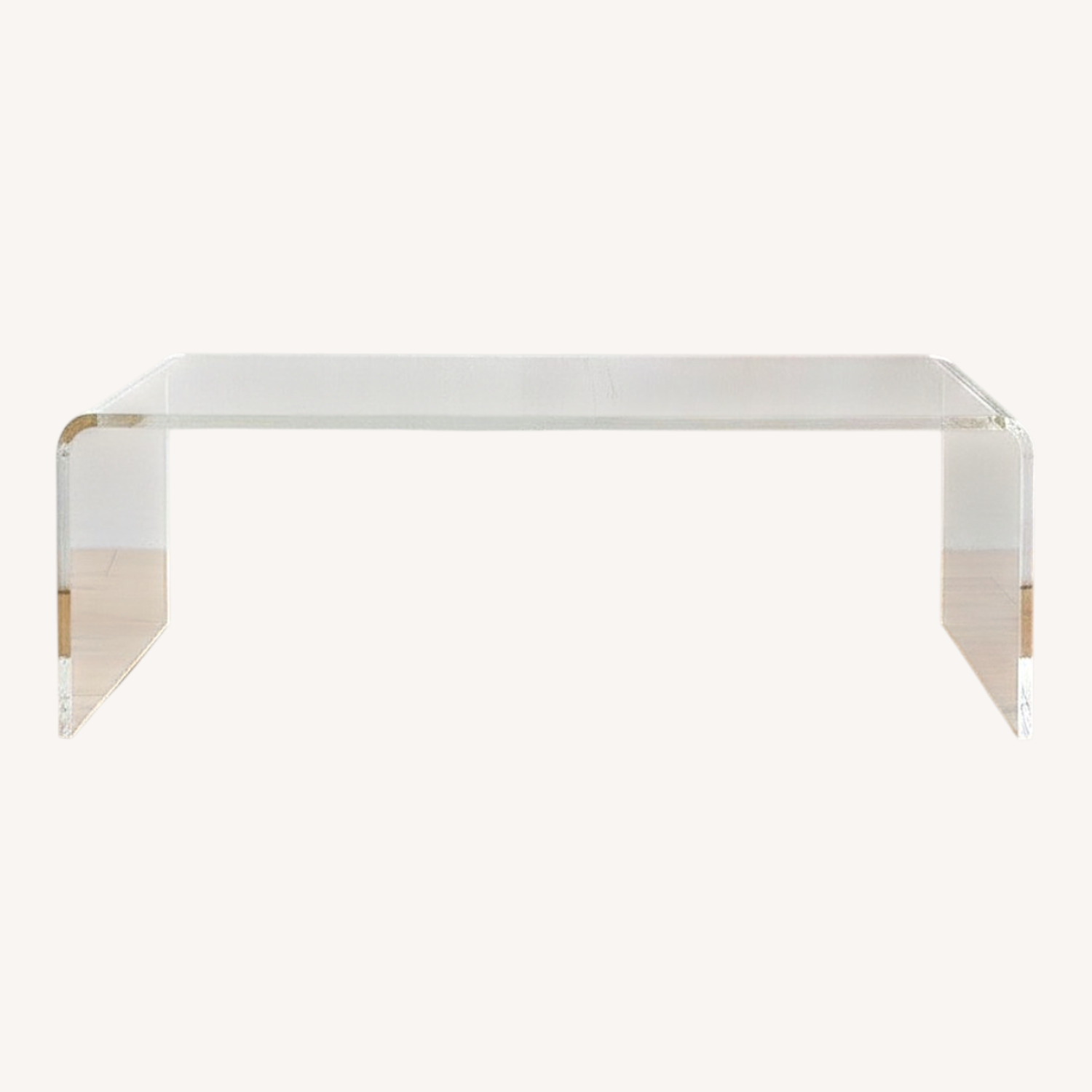 CB2 Peekaboo Acrylic Coffee Tablre - image-0