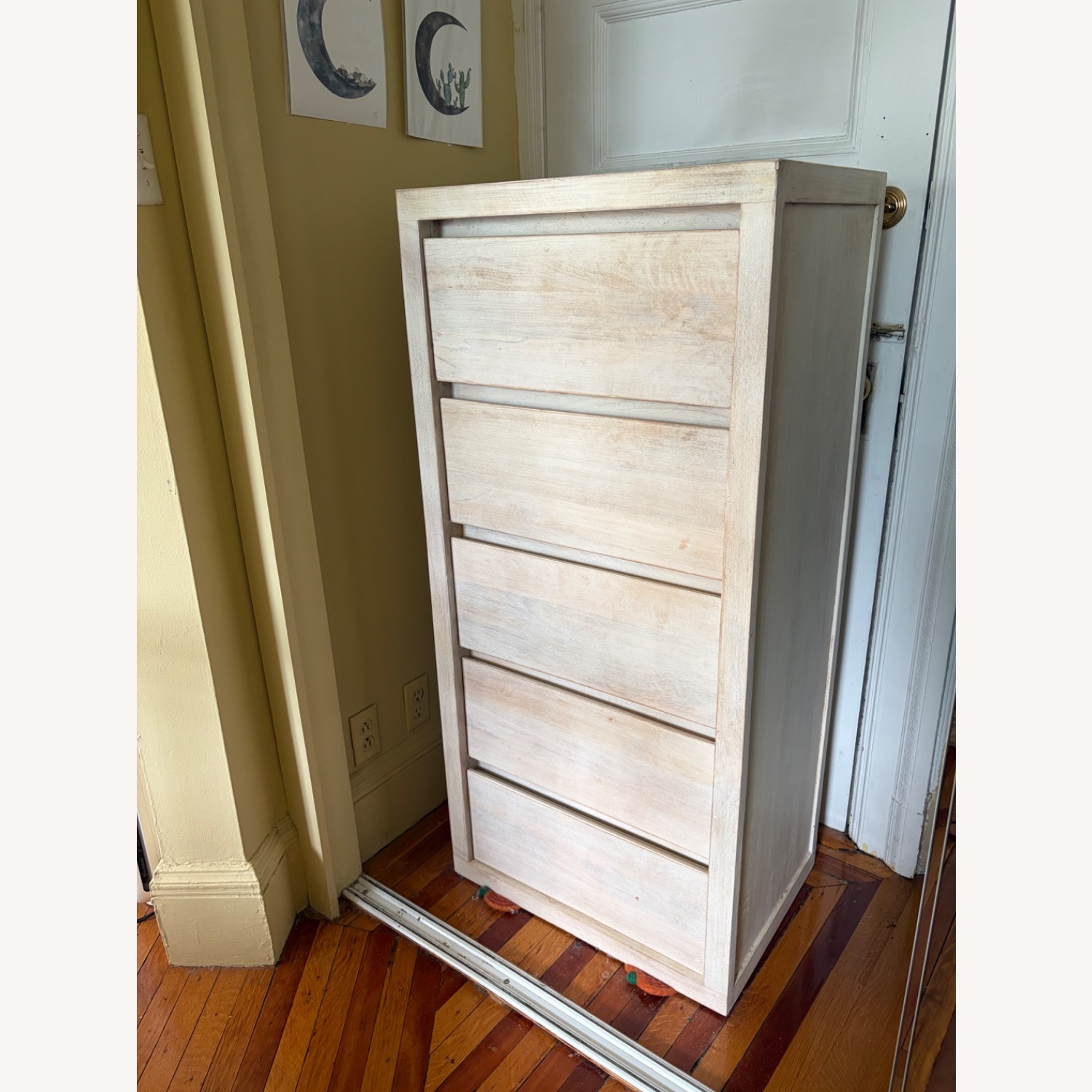 Pottery Barn Cayman White Wood Dresser - image-2