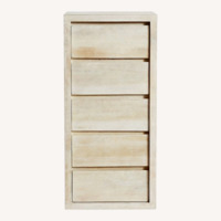 Pottery Barn Cayman White Wood Dresser