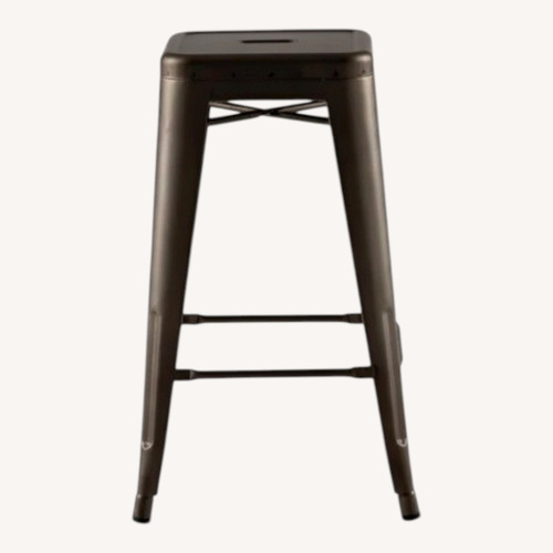Used Dark Brown Metal Stools for sale on AptDeco