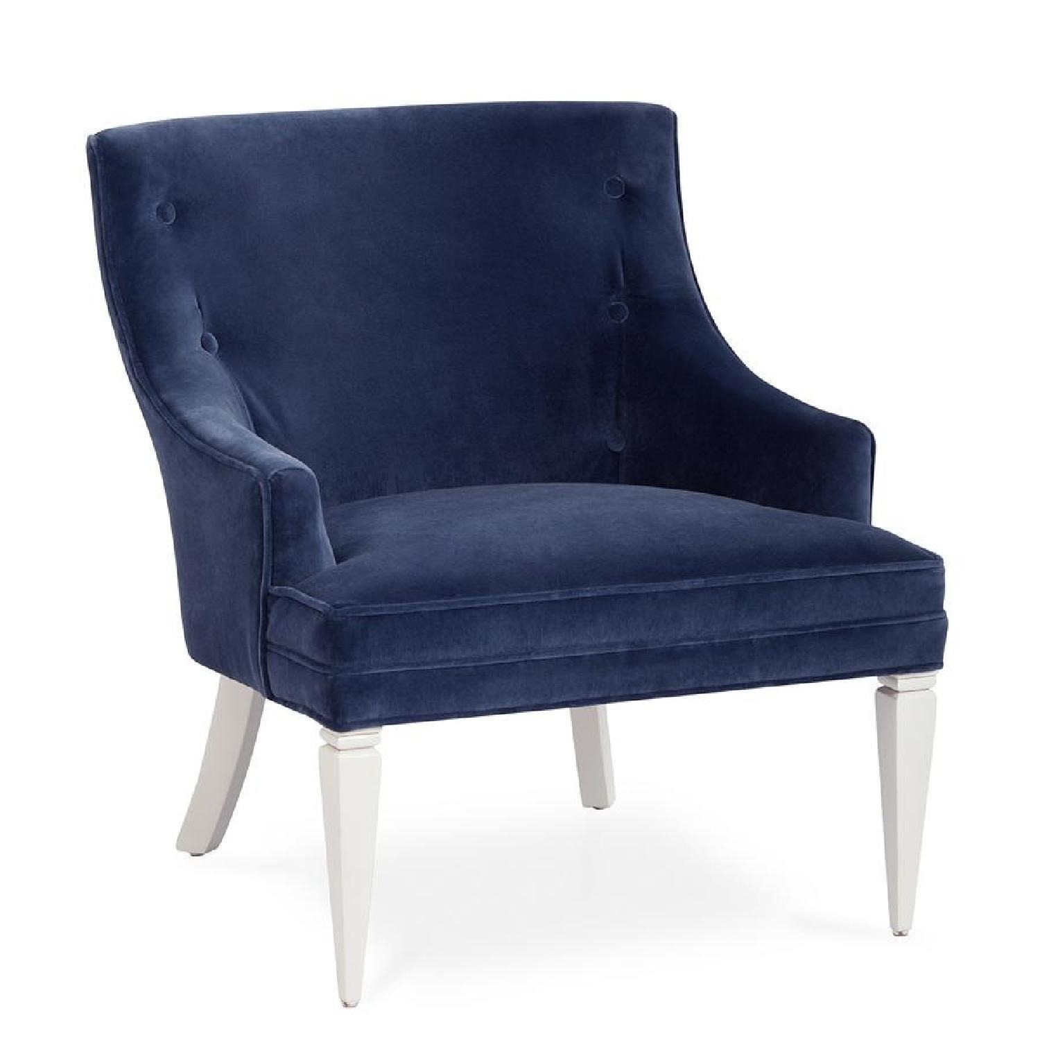 Jonathan Adler  Haines Blue Accent Chair - image-2