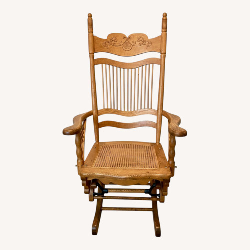 Used 1929 Oak Glider Rocker for sale on AptDeco
