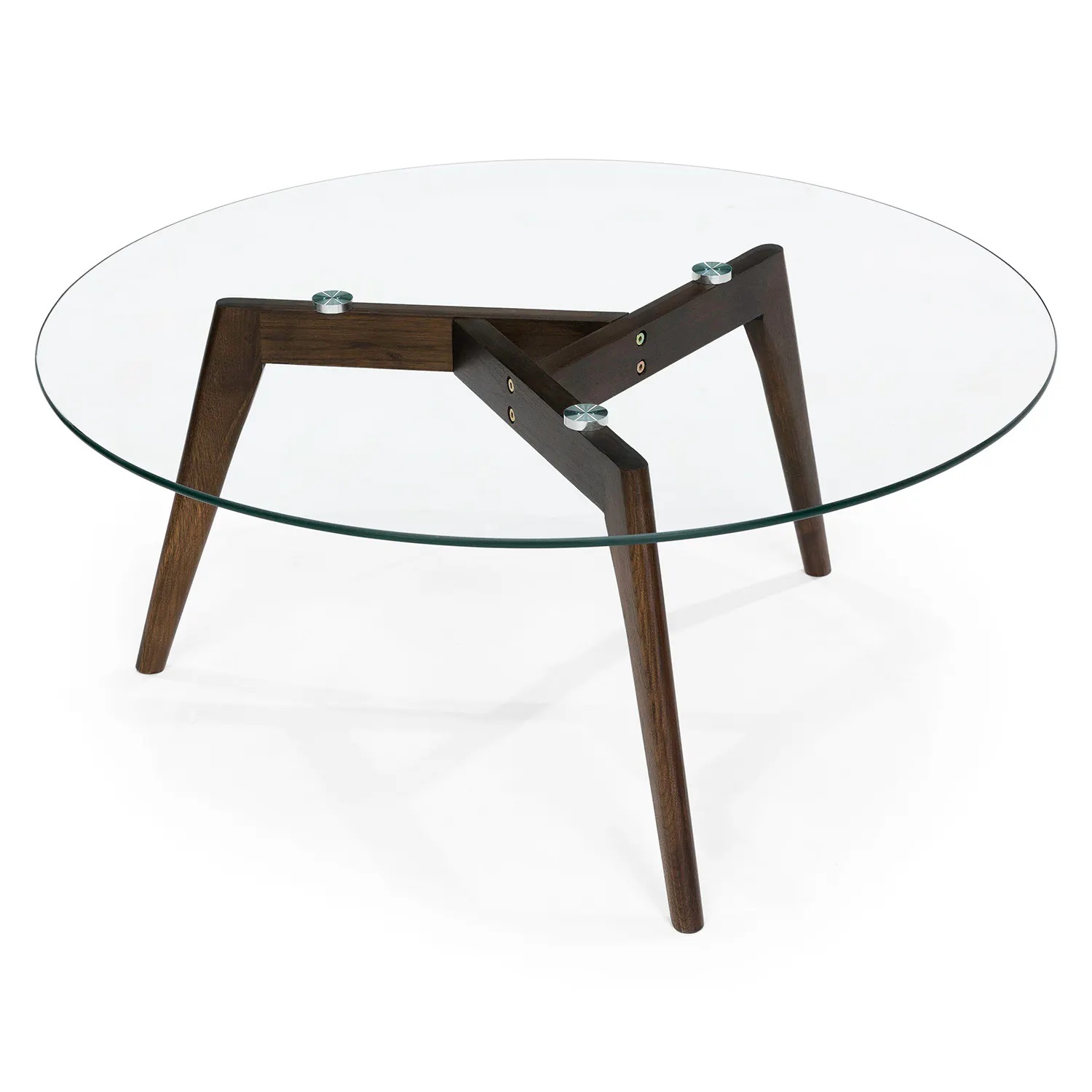Article Clarus Glass & Wood Coffee & Side Table  - image-4