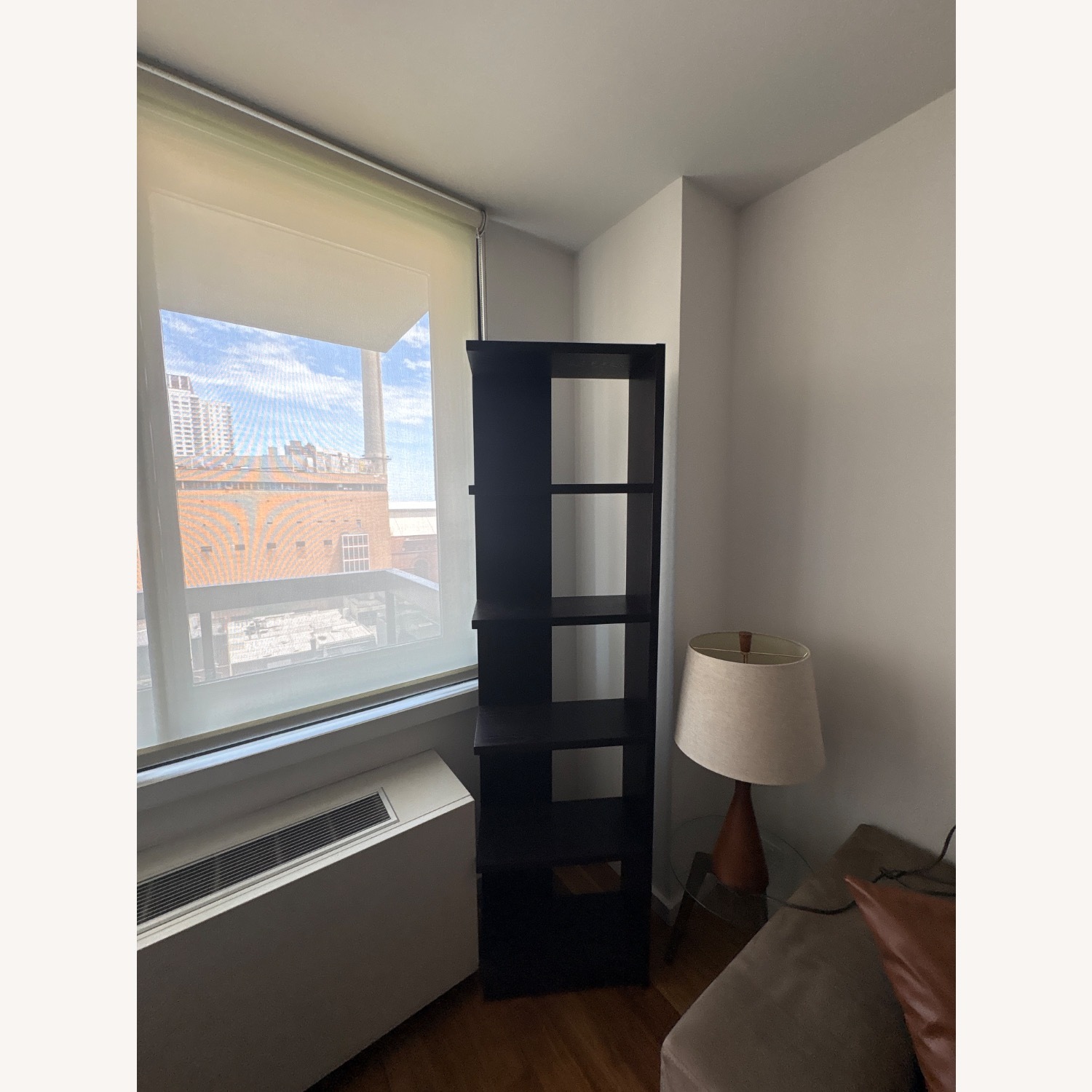 Crate & Barrel Element Dark Brown Wood Bookcase - image-3