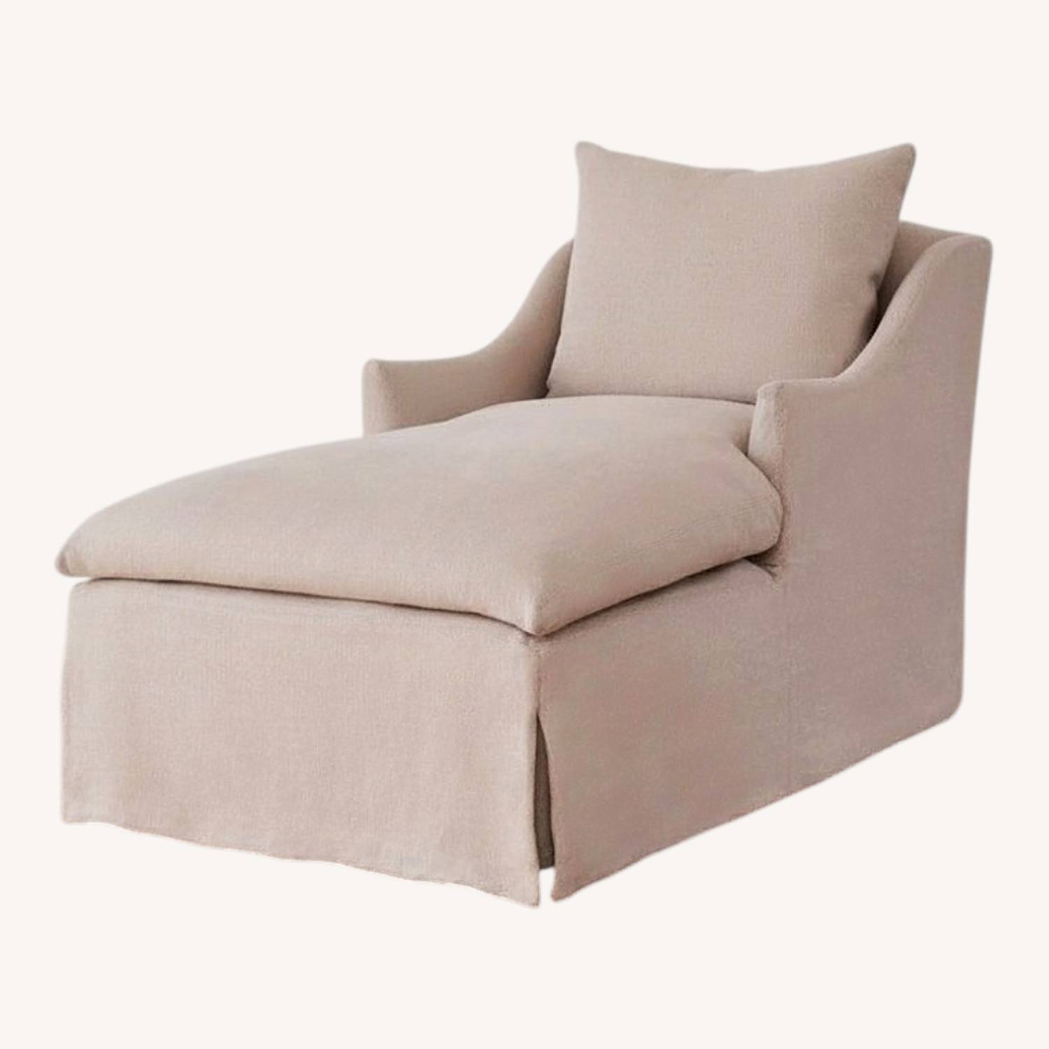 Jenni Kayne Natural Fabric Chaise Lounge - image-0