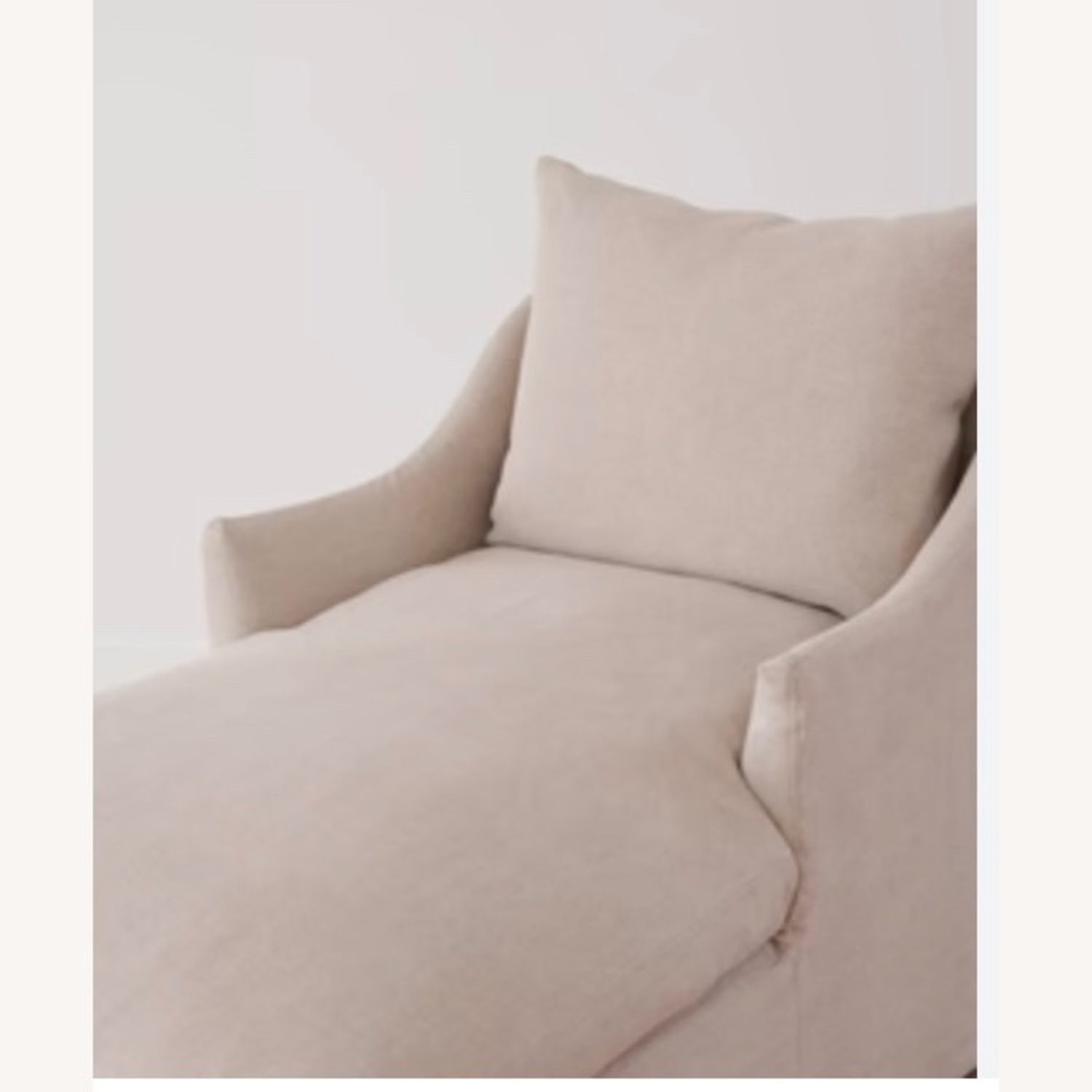 Jenni Kayne Natural Fabric Chaise Lounge - image-6