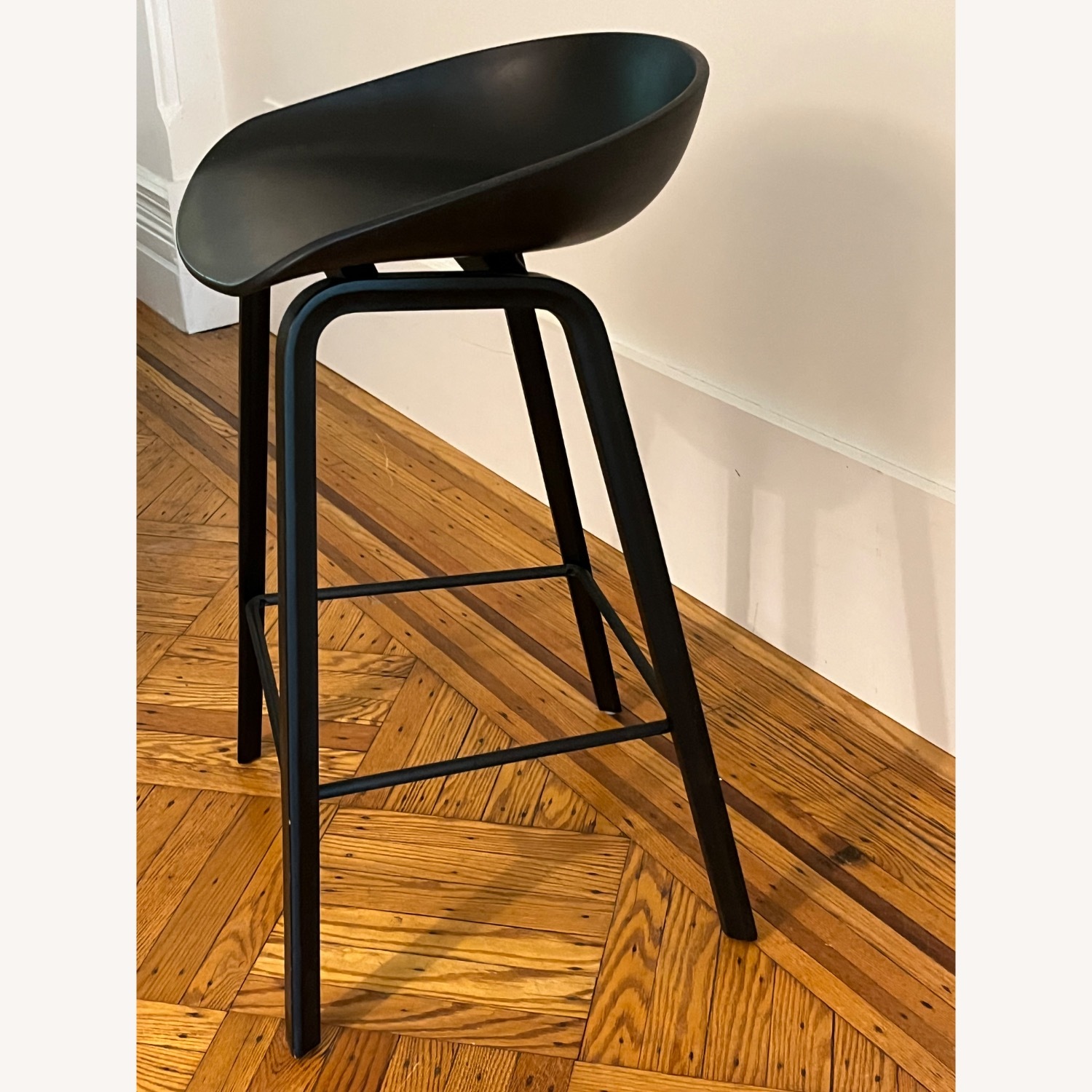 Hay Aas 32 Bar Stool Black Stool - image-3