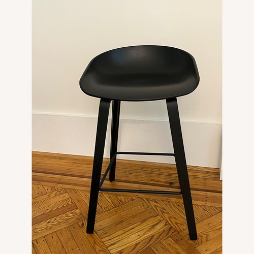 Used Hay Aas 32 Bar Stool Black Stool for sale on AptDeco