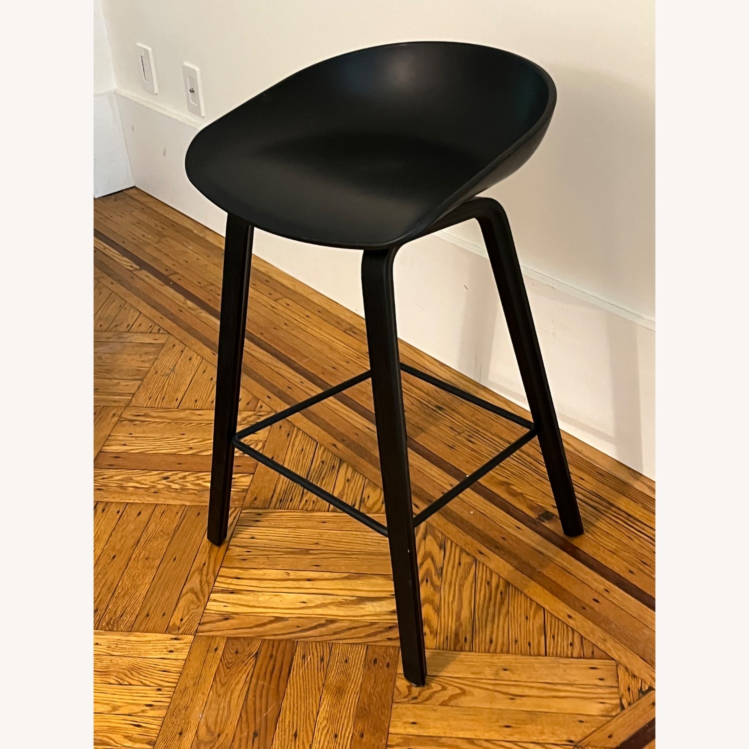 Hay Aas 32 Bar Stool Black Stool - image-2