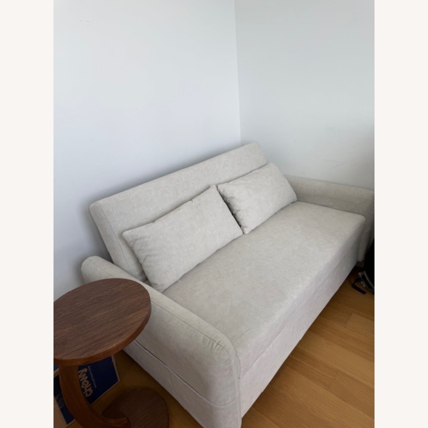 55.1" Pull Out Sleep Sofa Bed - image-2