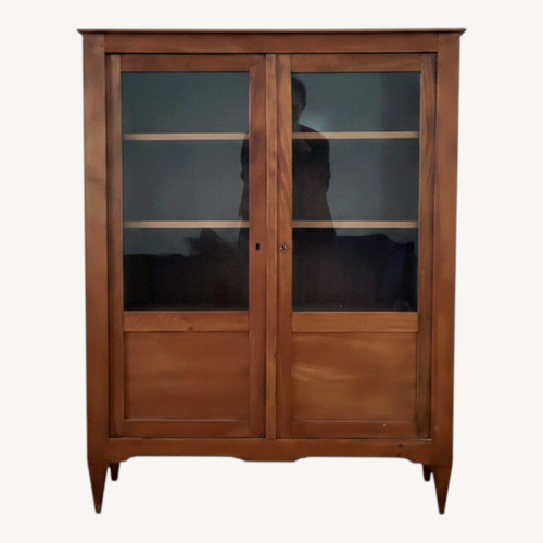 Used Vintage/Antique Finds Natural Wood Wall Unit for sale on AptDeco