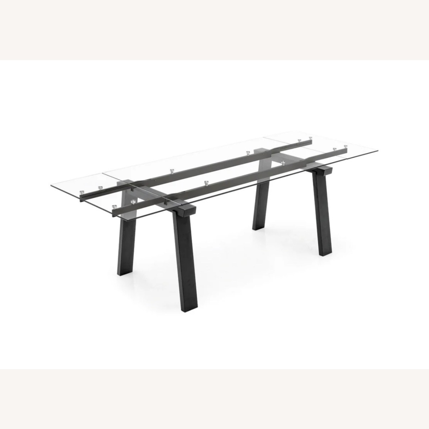 Calligaris White Glass Dining Table - image-7