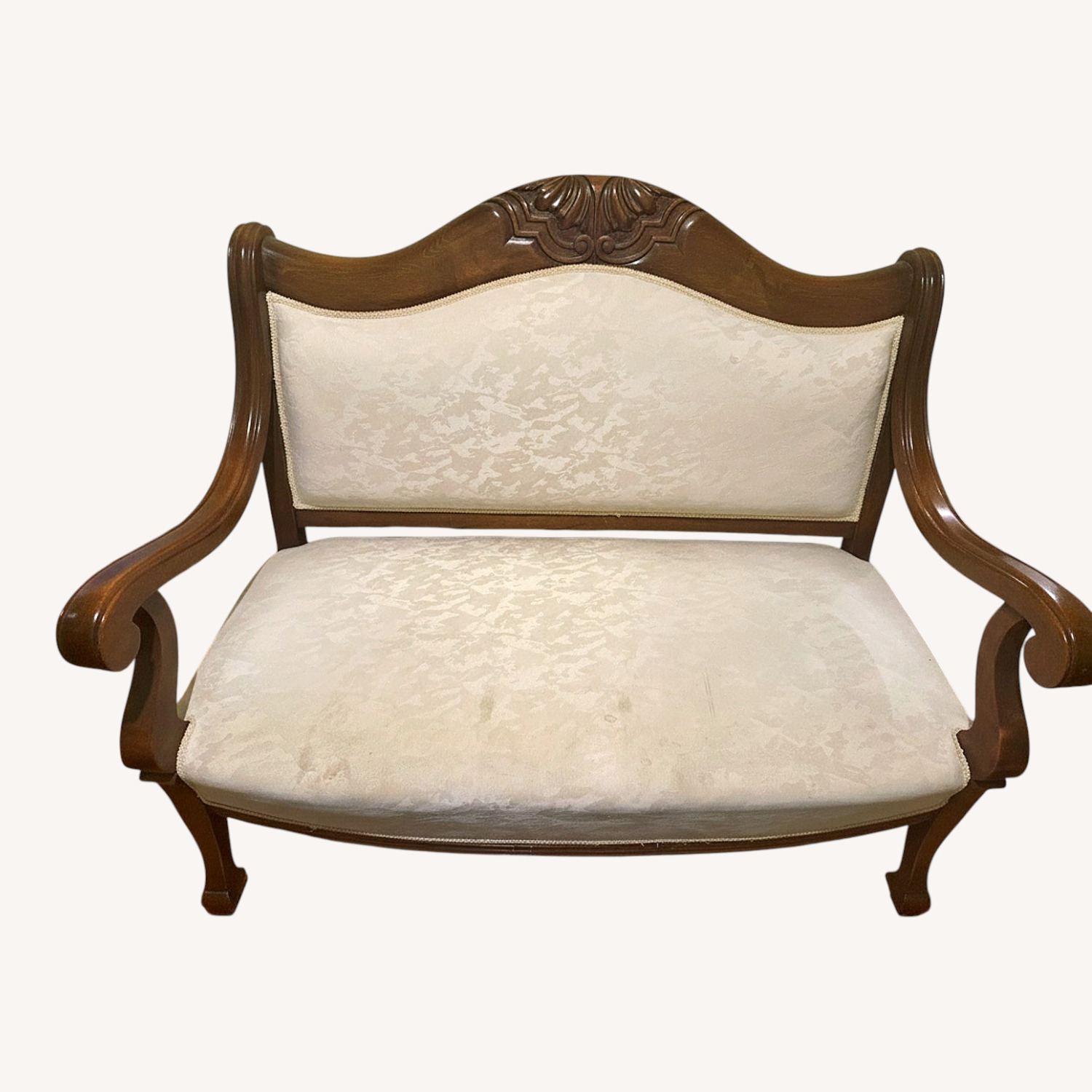 Vintage Loveseat/ Settee - image-0