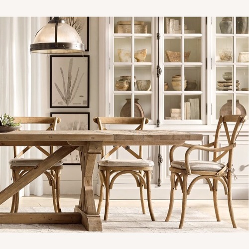 Used Set of Restoration Hardware Madeleine Dining Armchairs for sale on AptDeco