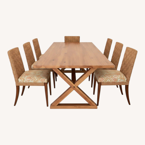 Used Ethan Allen Natural Wood Dining Sets for sale on AptDeco