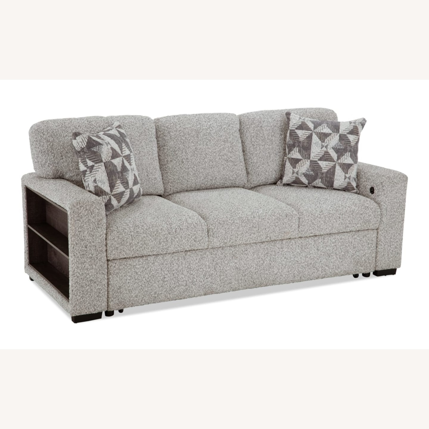 Bob's Discount Furniture Sidekick Light Gray Sleeper Sofa - image-5