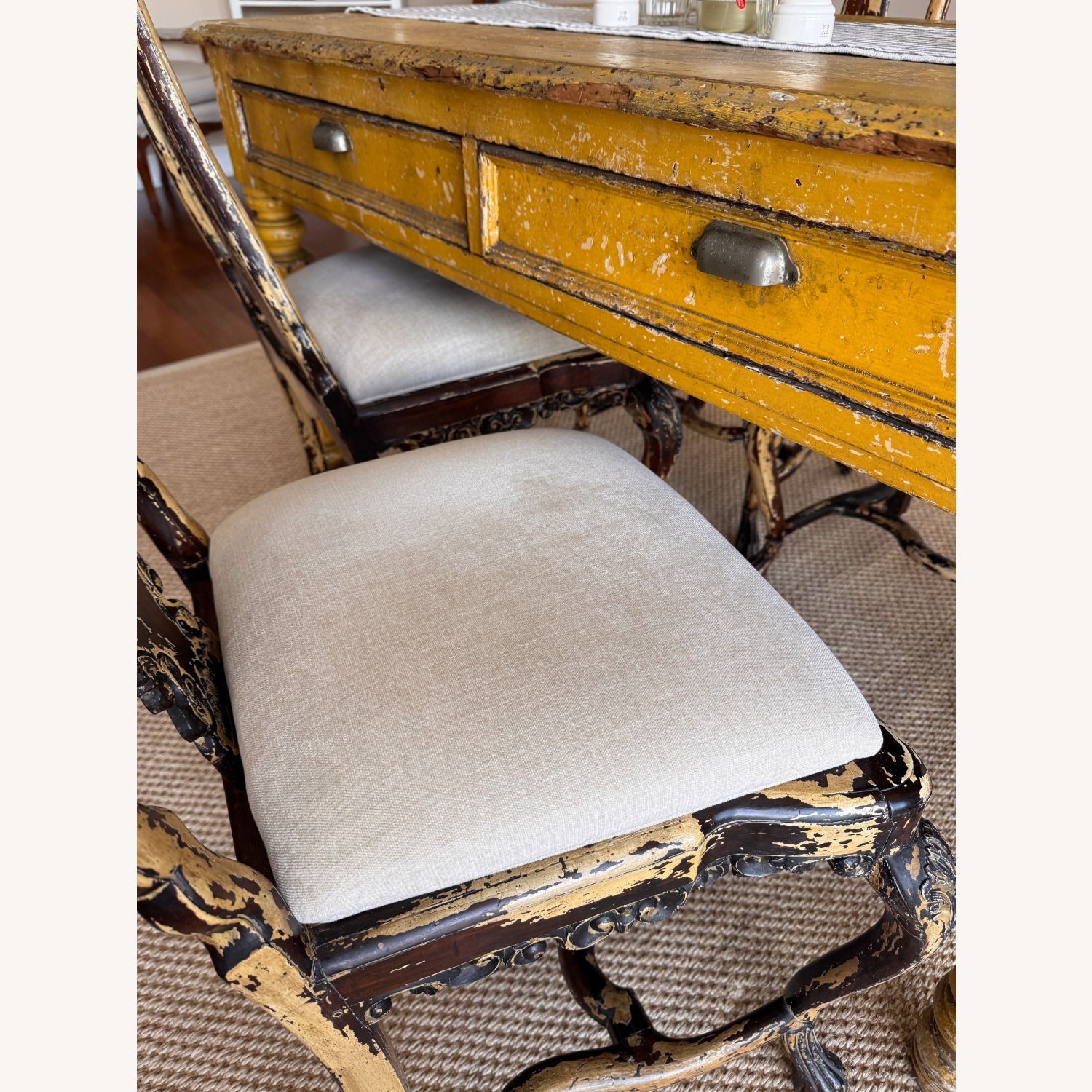 Vintage/Antique Finds Natural Wood Dining Sets - image-5