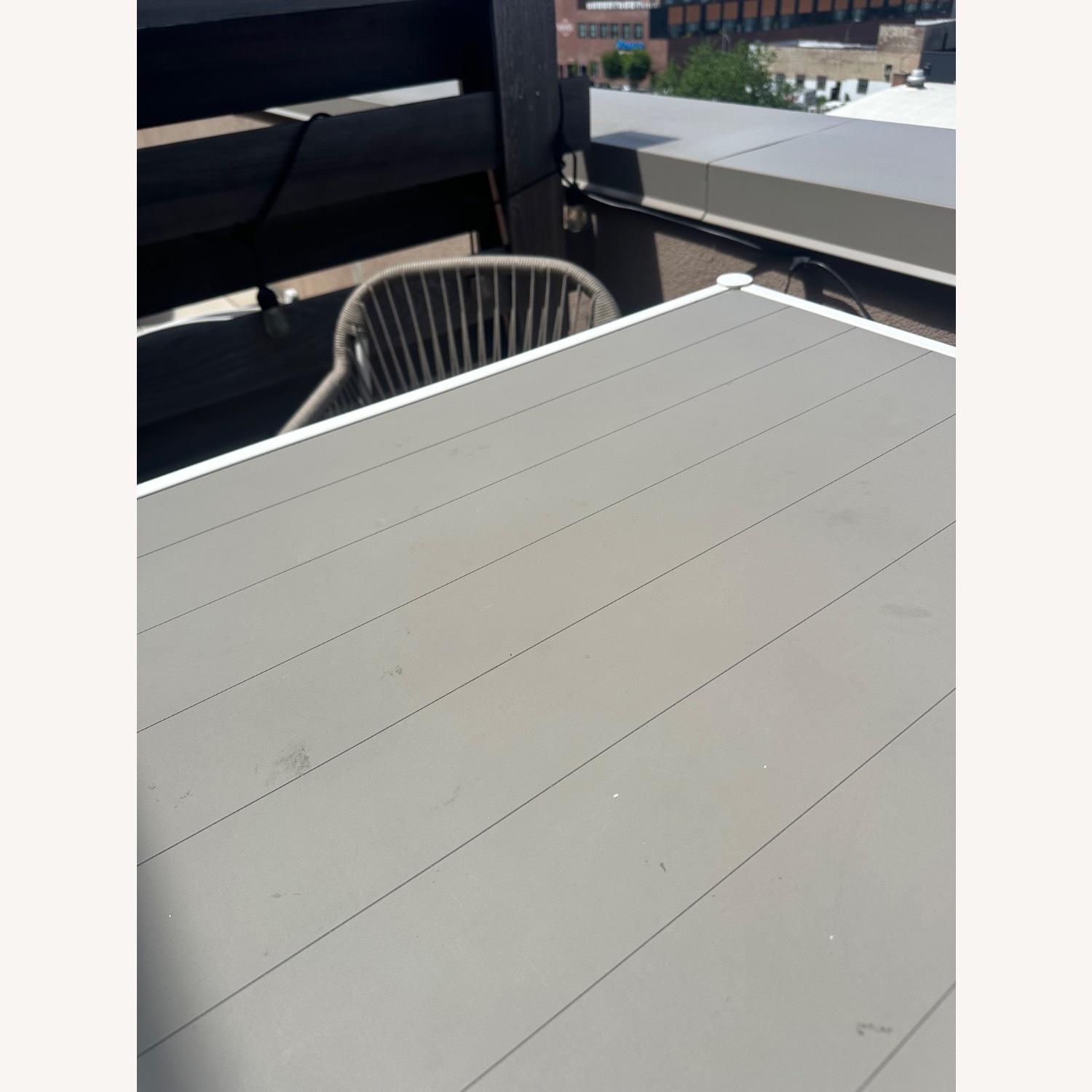 IKEA Sergeron Light Gray Metal Patio Furniture - image-5