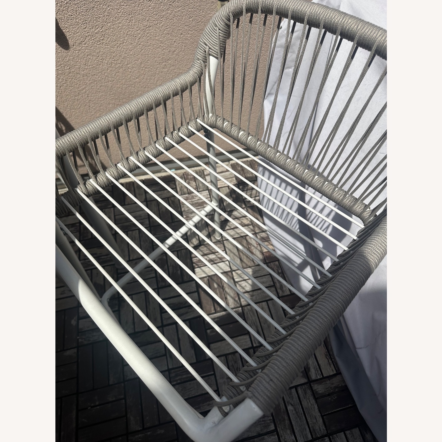 IKEA Sergeron Light Gray Metal Patio Furniture - image-4