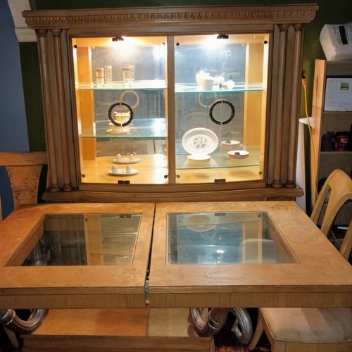 Used Drexel Heritage Insignia lighted China Closet for sale on AptDeco