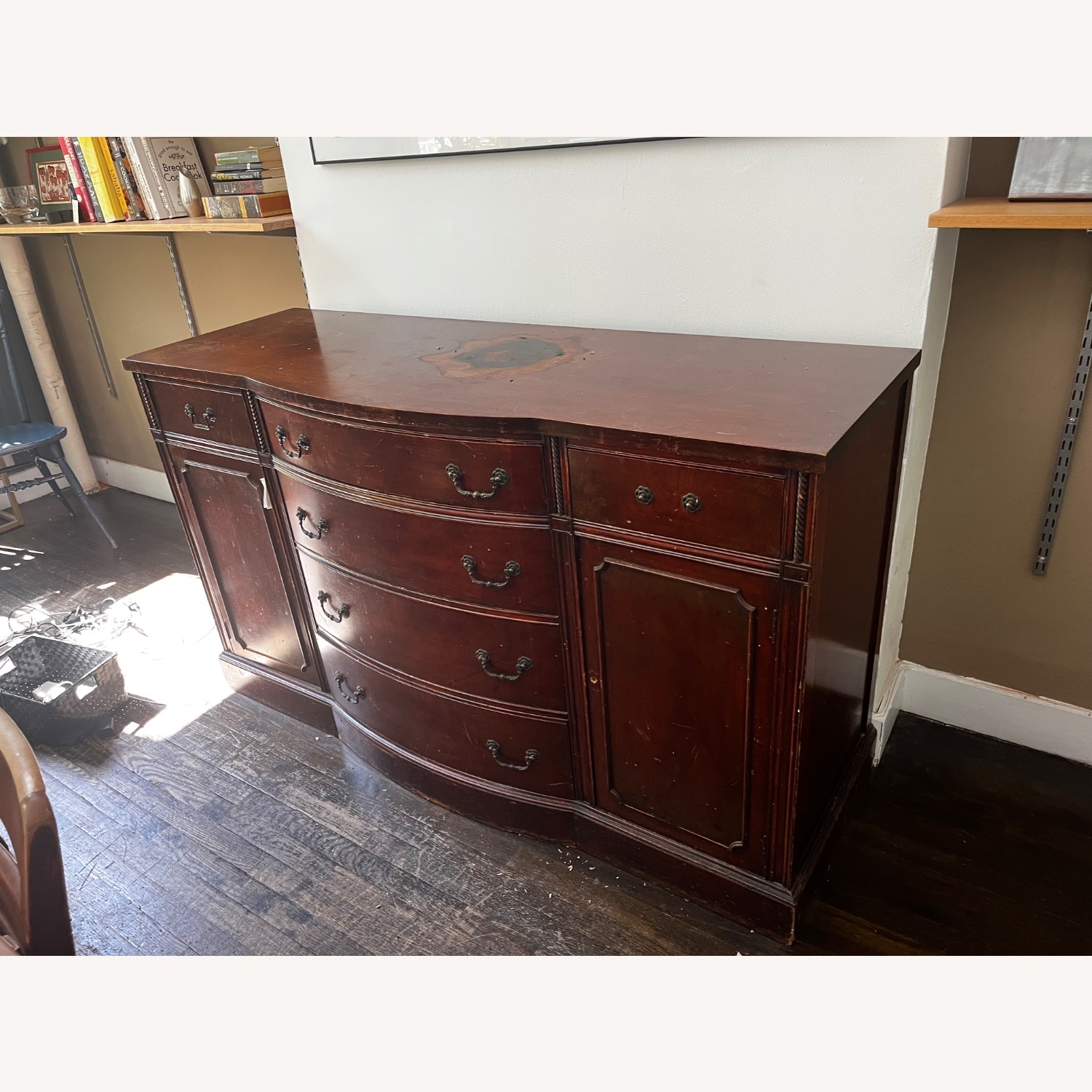 Vintage/Antique Finds Wood Dresser - image-1