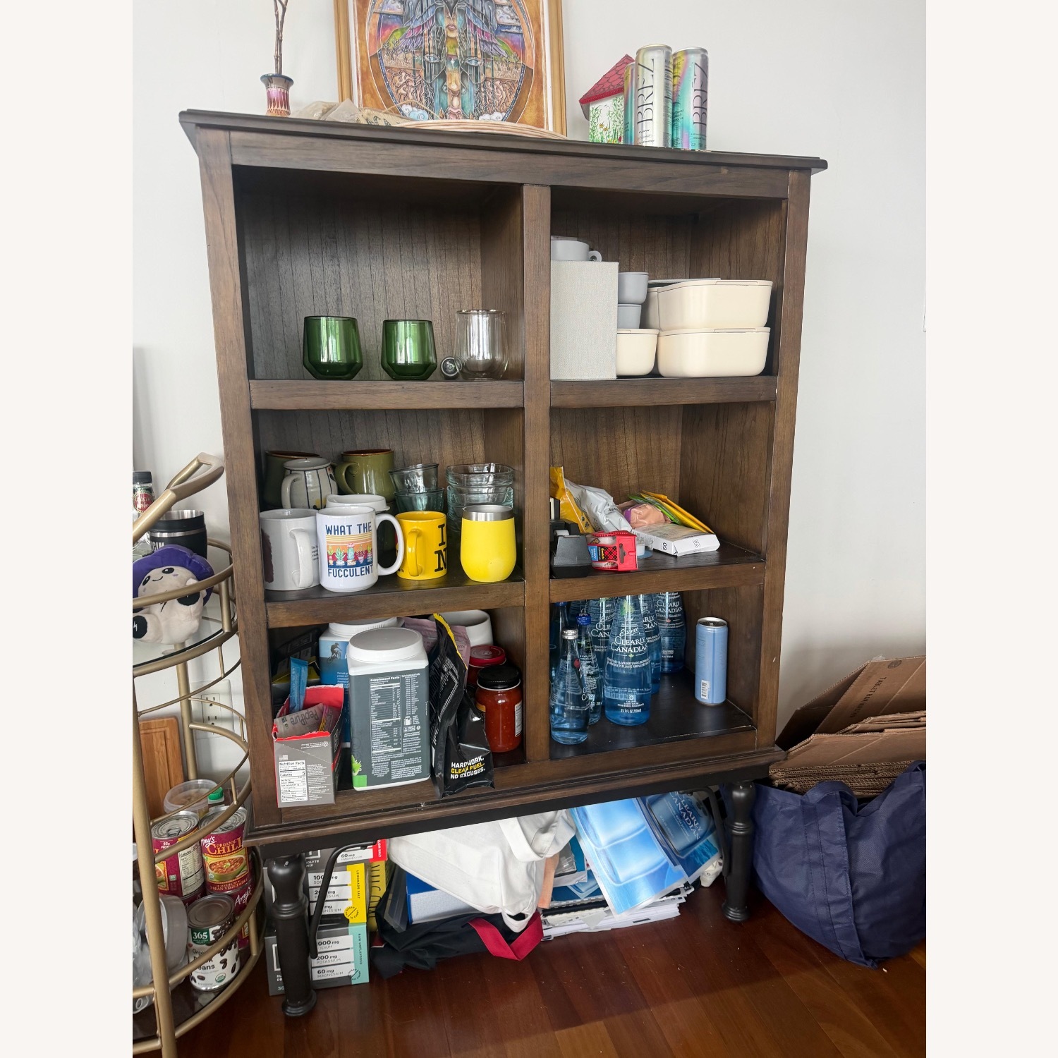 Wooden Shelving Unit - image-2