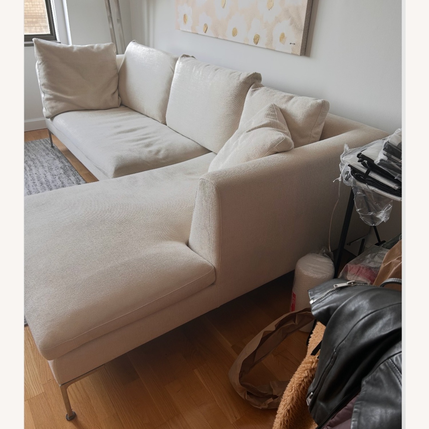 Camerich Natural Fabric 2 Piece Sectional - image-3