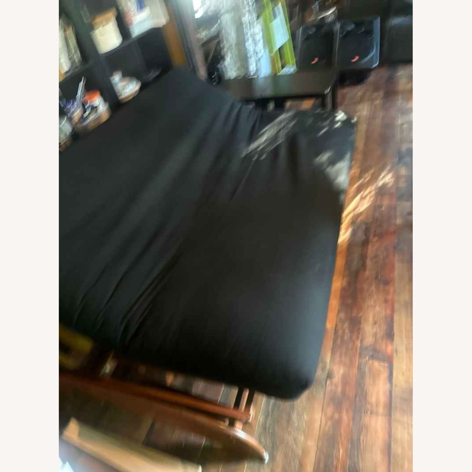Strata Furniture Black Wood Futon - image-8