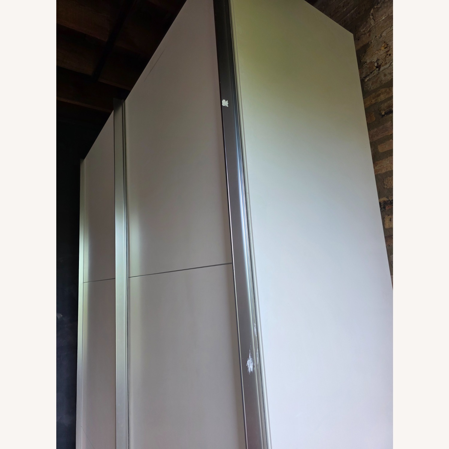 White Lacquer Armoire - image-5