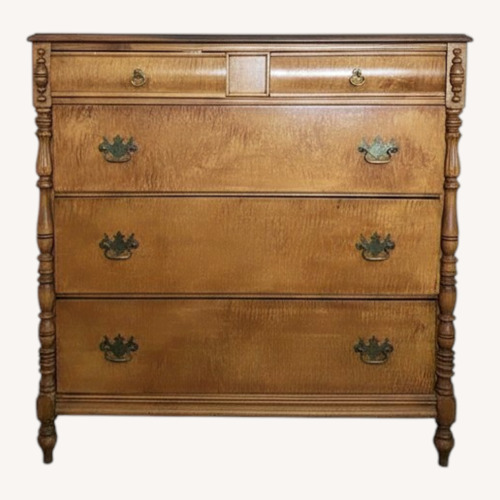 Used CISCO Brothers Vintage Dark Brown Wood Dresser for sale on AptDeco