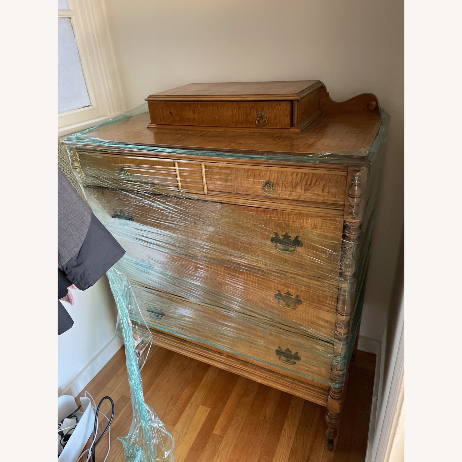 CISCO Brothers Vintage Dark Brown Wood Dresser - image-2