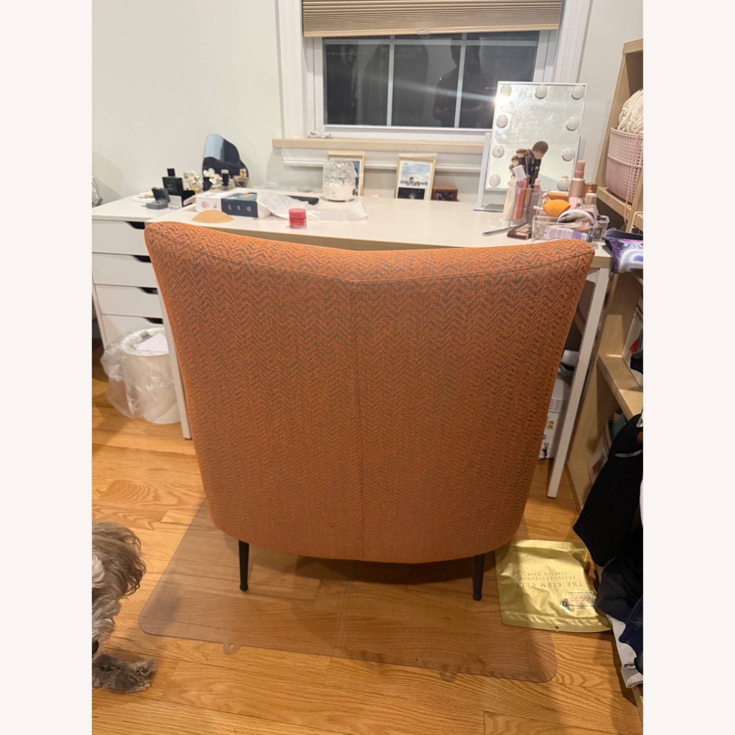 Dogtas Paramus Orange Fabric Armchair - image-2